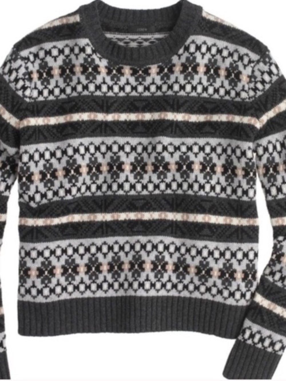 J. Crew Icelandic Lambswool Sweater - size M